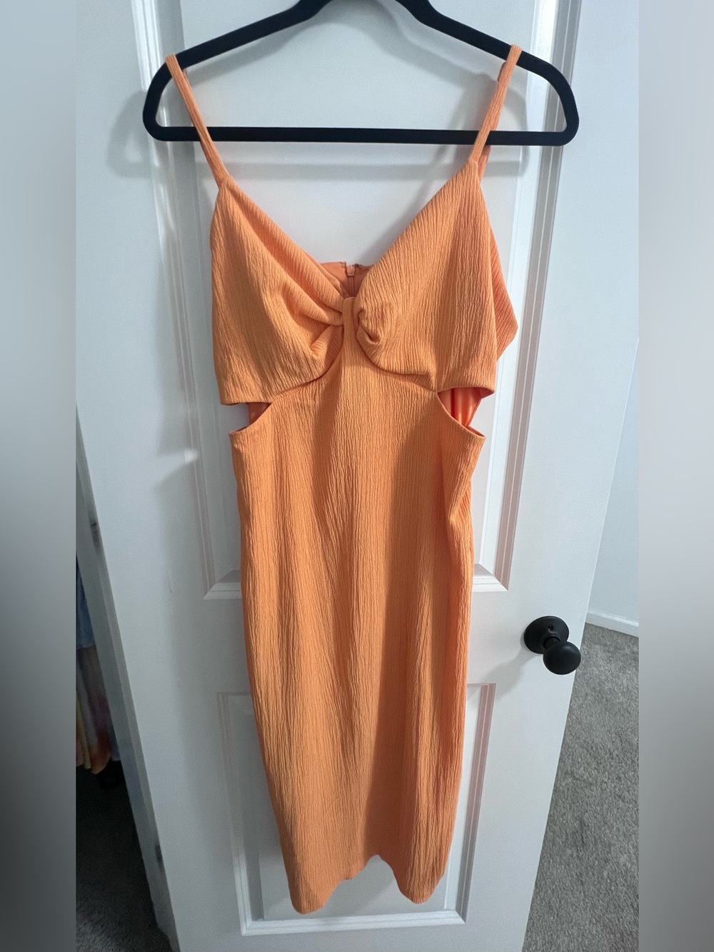 Guess Orange Midi Dres